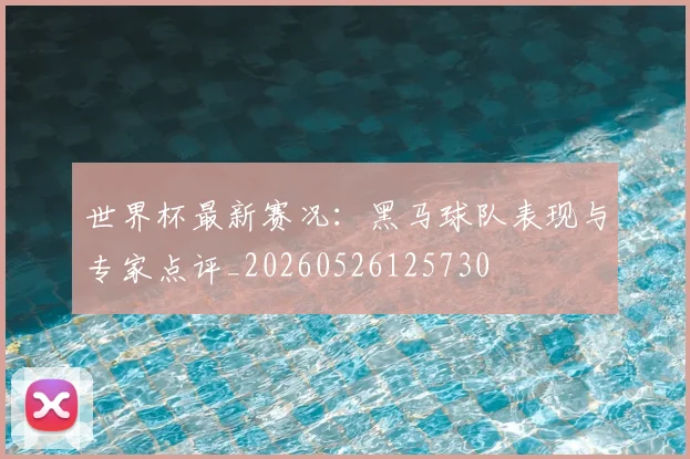 世界杯最新赛况：黑马球队表现与专家点评_20260526125730